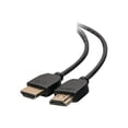 thumbnail image 1 of C2G 10ft HDMI Cable with Low Profile Connectors - Flexible - Std Speed - Standard - HDMI cable - HDMI male to HDMI male - 10 ft - double shielded - black, 1 of 5