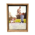 thumbnail image 1 of homeroots home decor 386491 8” x 8” Rustic Farmhouse Gray Wood shadow box Frame, 1 of 3
