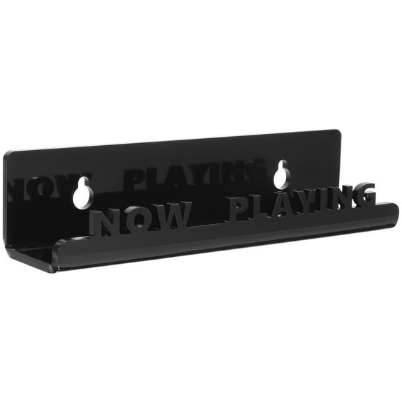 Floating Vinyl Record Storage Rack Wall-Mounted Album Organizer Disc Display Stand for and Records