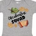 thumbnail image 4 of Inktastic Oktoberfest Squad Hat, Accordion, Pretzels Boys or Girls Baby Bodysuit, 4 of 5