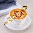 thumbnail image 2 of Cuchara de café con notas musicales de acero inoxidable, cuchara para revolver, palito musical, cuchara para helado, accesorios para herramientas de cocina, 2 of 6
