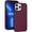 Purple, variant on For Apple iPhone 13 6.1 inch Matte Color Shockproof Protective Hybrid Case Cover Purple