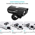 thumbnail image 4 of Ultra Bright USB Rechargeable Bike Lights Front and Back Perfect Bicycle Light Set, 4 of 4