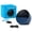 Blue, variant on 2026 New Spot Wireless Bluetooth Speaker, Smart Alarm Clock with Display, Fabric Mini Portable Audio Speaker, Perfect for Outdoors, Desks, Nightstands, Offices and Kitchens; Best-Selling Audio Device