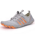 thumbnail image 1 of Ygjytge Descalzo Hombres Mujeres Zapatos Antideslizantes Transpirables para Surf Buceo (Gris 44), 1 of 8