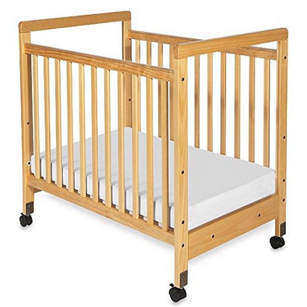 SafetyCraft FixedSide Clearview Compact Crib