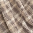thumbnail image 3 of Berkshire Life Reversible Printed Hampshire Soft Throw Blanket, Standard Size, Plaid Deer, 3 of 7