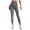 Brown, variant on Women's High Waist Seamless Camo Scrunch Legging Knit Workout Yoga Pants (Red, M)