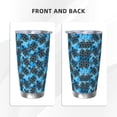 thumbnail image 3 of Cauagu Bohemian Sea Turtle Pattern 20oz Tumbler,Stainless Steel Vacuum Insulated Tumbler with Lid Insulated Coffee Mug Thermal Cup with Splash Proof Sliding Lid-Without Straw, 3 of 8