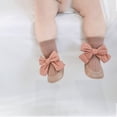 thumbnail image 3 of PEACNNG Cute Bowknot Infant Baby Socks Cotton Anti-slip Boys Shoe Socks Baby Girls Newborn Princess Socks Kids Slipper Baby Accessories (Medium), 3 of 5