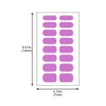 thumbnail image 3 of Women Fashion Pure Color Nail Sticker Waterproof Nail Sticker Nail Sticker Full Sticker, 3 of 5