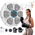 thumbnail image 1 of Machine d'Entraînement de Boxe Musicale Entraînement Physique & Yoga avec Support Mural 9 Vitesses Gants de Boxe Intelligents Inclus pour Adultes et Enfants Système de Gym à Domicile Haute Intensité, 1 of 6