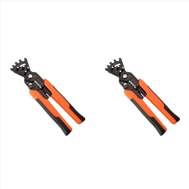 2X Alicates Pelacables 5 en 1 Alicates para Doblar Cables Multifuncionales Herramienta para Doblar Electricistas Artefacto de Pelado Caja EléCtrica