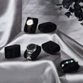 thumbnail image 2 of 12pcs Watch Pillow Velvet Bracelet Pillows Watch Display Pillow Black Bangle Cushions Jewelry Display Stand Covered, 2 of 9