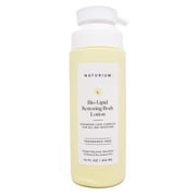 Naturium Bio-Lipid Restoring Moisturizing Body Lotion with Shea Butter, Fragrance Free, 14 oz