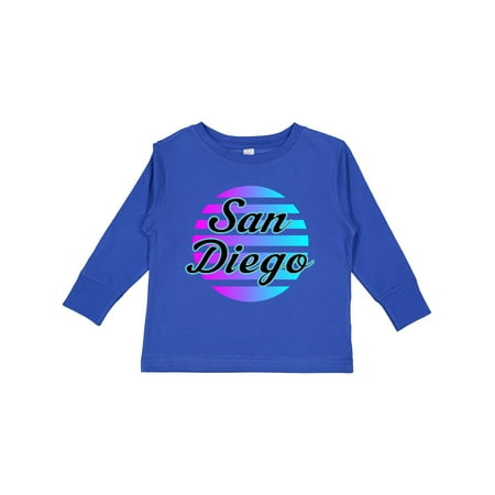 

Inktastic San Diego California Sunset Boys or Girls Long Sleeve Toddler T-Shirt