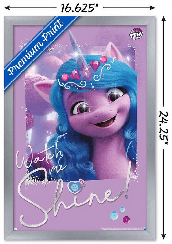 My Little Pony 2 - Watch Me Shine Wall Poster, 14.725" x 22.375", Framed
