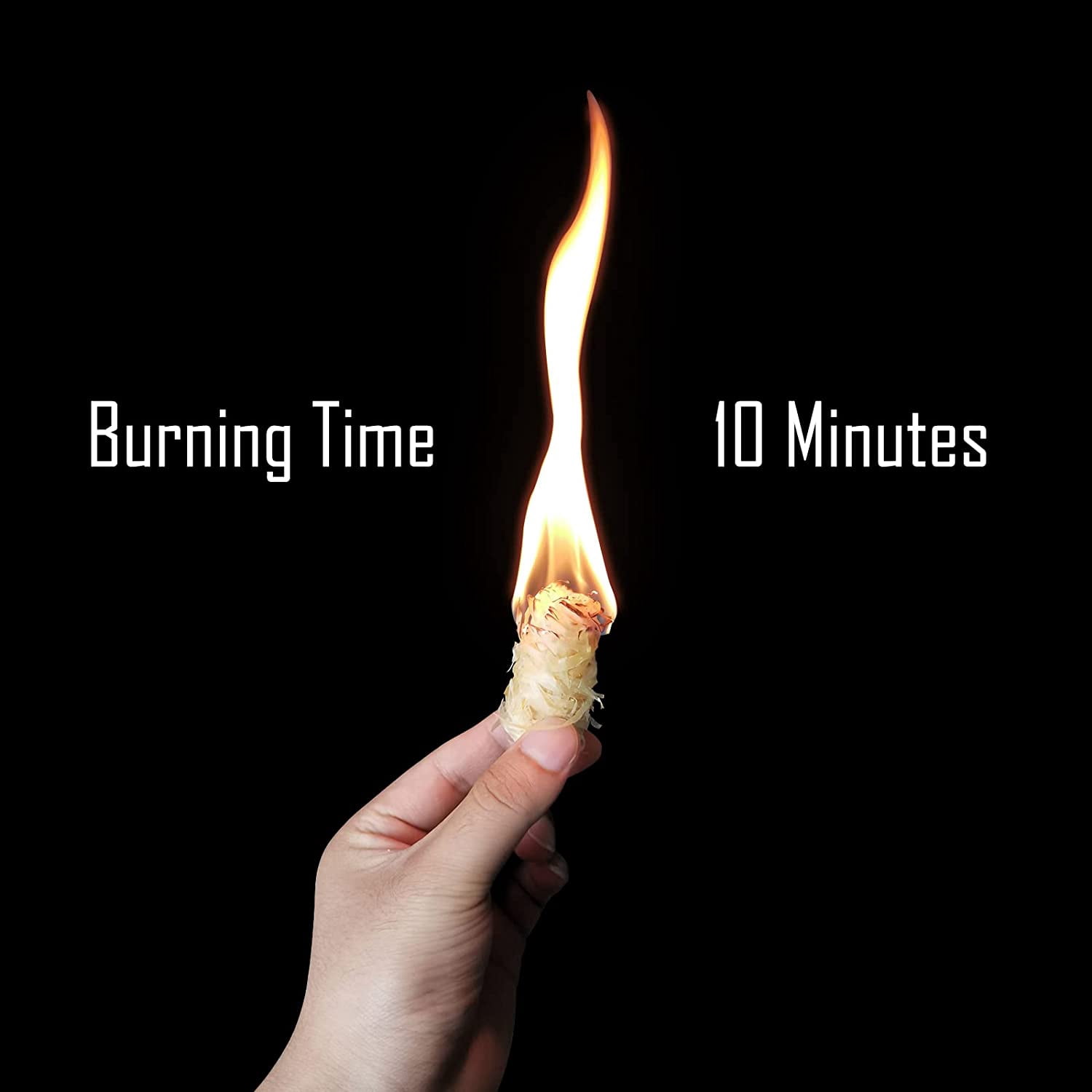 WishDirect Fire Starters for Campfires Fireplace (80 Pack) - Easy & Quick Charcoal Firestarter Fit for Kamado Joe Big Green Egg Wood Log Stick Briquette BBQ Barbeque Grill