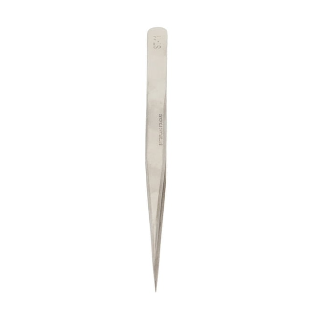 Stainless Steel Tweezer,Pointed Tip Tweezer Stainless Pointed Tip Tweezer Accurate Tweezer Industry-Leading Standards