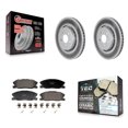 thumbnail image 1 of Transit Auto Front Coated Disc Brake Rotors and Ceramic Pads Kit for Car Dodge Charger with 370mm Diameter Rotor KGT-103158, 1 of 11