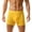 Yellow, variant on Ultra Soft Boxer Briefs for Men - Lightweight & Breathable Lounge Underwear, Perfect for Sleeping, Lounging at Home, and Beach Vacation | Breathable Underwear, Men‘s Boxer Briefs