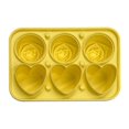 thumbnail image 2 of 3D Rose Ice Molds And Heart Ice Molds Large Ice Cube Trays Make 6Giant Cute Flower And Heart Shape Ice Silicone Rubber Fun Big Ice Ball Maker For Cocktails Juice Whiskey, 2 of 9