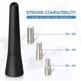 thumbnail image 4 of Car FM Dab Antenna Car Radio Antenna 6.5cm Mini Short Car Antenna with Powerful FM/AM/Dab Receiving Function, 4 of 5