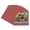 Brick Red, variant on Raspberry Red Picture Frame Mat for 32x32 Frames - Circle Opening for 26x26 Photos - 10 Mats