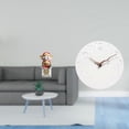 thumbnail image 2 of Reloj de pared silencioso con estatua de la , ideal para decorar el hogar, la oficina o cualquier espacio en año Nuevo. Escultura de la c, 2 of 8