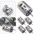thumbnail image 4 of Engranaje de acero inoxidable WDOplteas 5 uds RS-385 Micro DC alta velocidad cepillado, 4 of 7