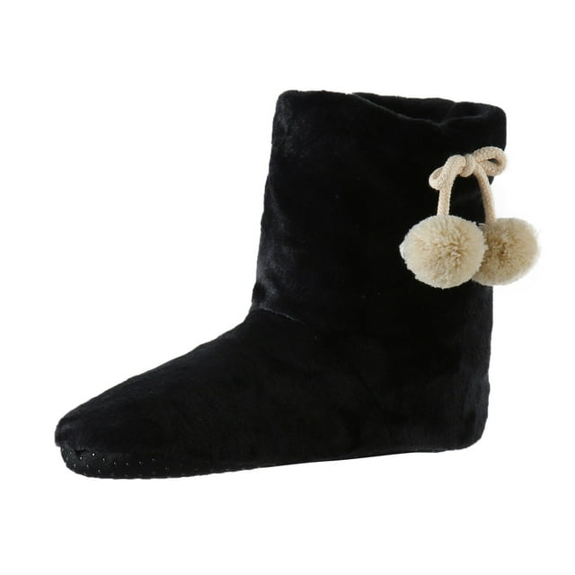 Dsscvnef Bottines pour Femmes Confortables et Chaudes, Mi-Mollet, Chaussures Décontractées pour la Maison, Intérieur et Extérieur