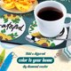 thumbnail image 1 of Cuadros Decorativos Posavasos de cristal para bebidas, adorno de 8 Uds., posavasos de girasoles para adultos y niños DQrwqpou embutido en tela, 1 of 3