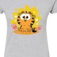 thumbnail image 3 of Garfield  - Baby Garfield Paws And Stars  - Juniors Fitted Graphic T-Shirt, 3 of 5
