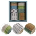 thumbnail image 2 of WORGEOUS 10 rollos de cintas de washi autoadhesivas DIY Cintas de cuaderno Ornamento DIY WASHI Cintas, 2 of 8