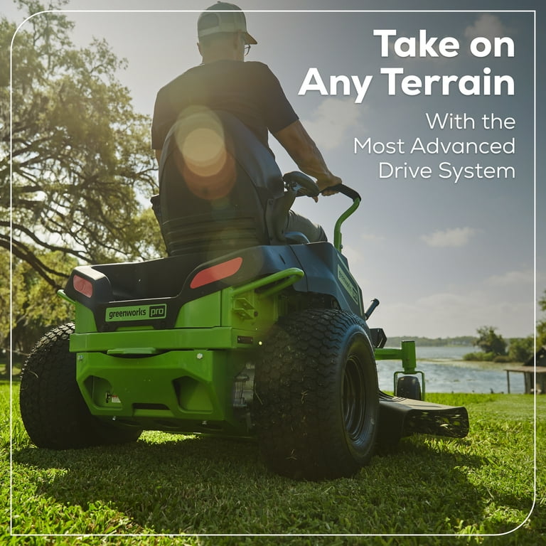 Greenworks 60V 42” Cordless Battery Crossover-Z Zero Turn Greenworks 60V 42” Cordless Battery Crossover-Z Zero Turn