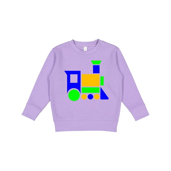 Inktastic Cute Colorful Train Toddler Sweatshirt