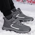 thumbnail image 7 of Mepaouo Hiking Boots Women Lace-Up Arch Support Walking Boots Winter Warm Casual Work Booties, 7 of 7