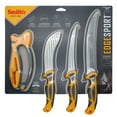 thumbnail image 6 of Smith’s 51063 EdgeSport Field Dressing Kit + Jiffy Pro – Grey & Yellow-Field Dressing Kit-Razor Sharp Knives-Handheld Sharpener-Scissor Sharpener, 6 of 6