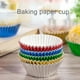 thumbnail image 5 of Toystoory 100 piezas de papel de aluminio dorado / plateado / rojo / verde / azul para hornear muffin cup cake wrappers case Herramientas y accesorios para hornear plata Toystoory HA0096-05B, 5 of 6