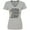 AC-Heather Grey, variant on Multiple Sclerosis Ms Awareness Walk Women's V-Neck T-Shirt
