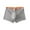 Gray, variant on fatyb Boxers for Men Thin Stretch Boxer Briefs Seamless Breathable Underpants Mens Comfortable Trunks