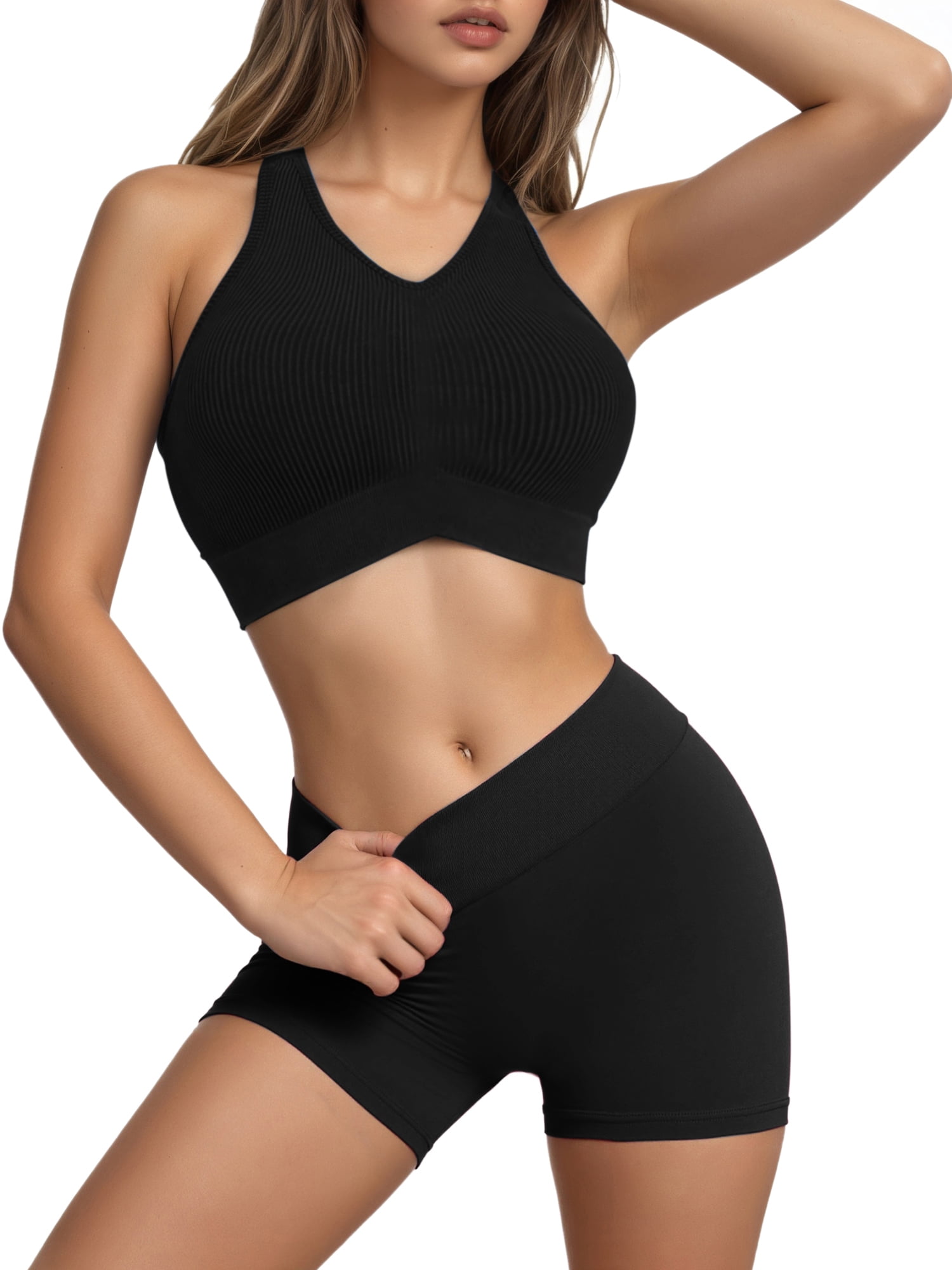 Unique Bargains Women's Slimming Waist Butt Lifter Panties M Black