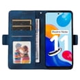 thumbnail image 2 of Funda GANGXUN para Xiaomi Redmi Note 11 4G con diseño acolchado elegante, cuero PU, protección total y ajuste preciso, 2 of 5