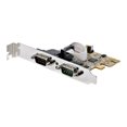 thumbnail image 2 of StarTech.com 2-Port PCI Express Serial Card, Dual Port PCIe to RS232 (DB9) Serial Card, 16C1050 UART, COM Retention, Windows & Linux, 2 of 9