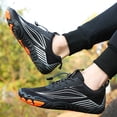 thumbnail image 4 of Tenis Zapatos Escalada Casual Senderismo Transpirable para Gimnasio Viajes Trabajo (44) Negro Likrtyny Tenis De Mujer Tenis De Hombre, 4 of 6