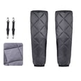 thumbnail image 3 of Ganfancp Winter Outdoor Riding Motorcycle Wind Shield and Cold Protection Leg Guard With Cotton Warm Knee Guard Hook Type On-Trend Low Spend, 3 of 4