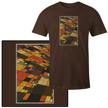 - Men's 1970s Disco Pattern Colorful T-Shirt