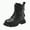 Black, variant on Winter Boots for Girls Girls Cowgirl Boots Unisex Child Mid Calf Glitter Toddler Cowboy Boot Little Big Kids Western Riding Shoes White,10