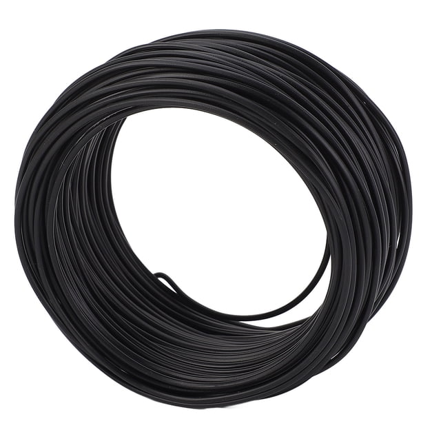 Fil de Cravate en Fer Galvanisé, 1,2 mm X 28 m, Antirouille, Flexible, Résistant à l'Érosion, Prétraité, Caractéristiques de Sécurité avec Fini Lisse, Réutilisable, Polyvalent, pour l'Intérieur et l'Extérieur