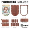 thumbnail image 3 of Diamond Painting Kit Storage Box, Smiling Angel 5D DIY Storage Box For organizing desktop items, a creative handmade gift, 3 of 7